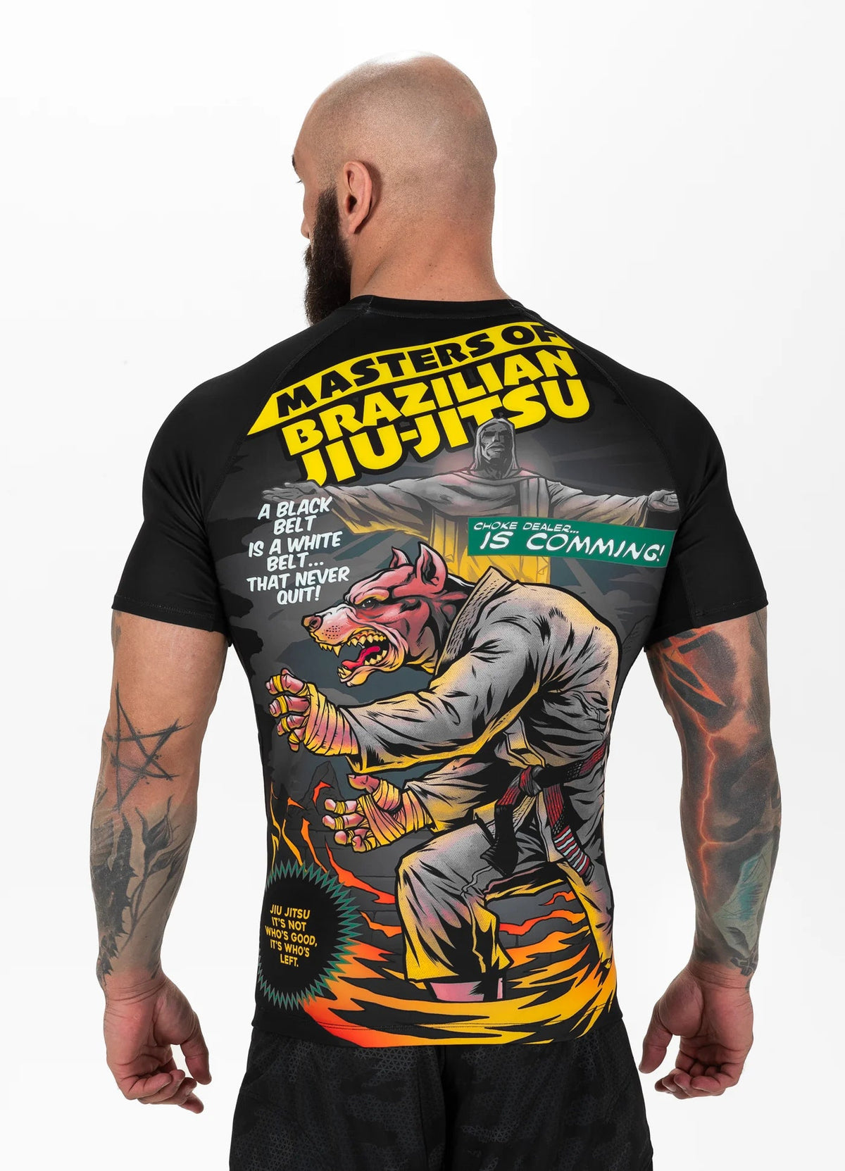 Pitbull Masters 1 SS Rashguard